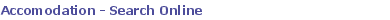 Accomodation - Search Online
